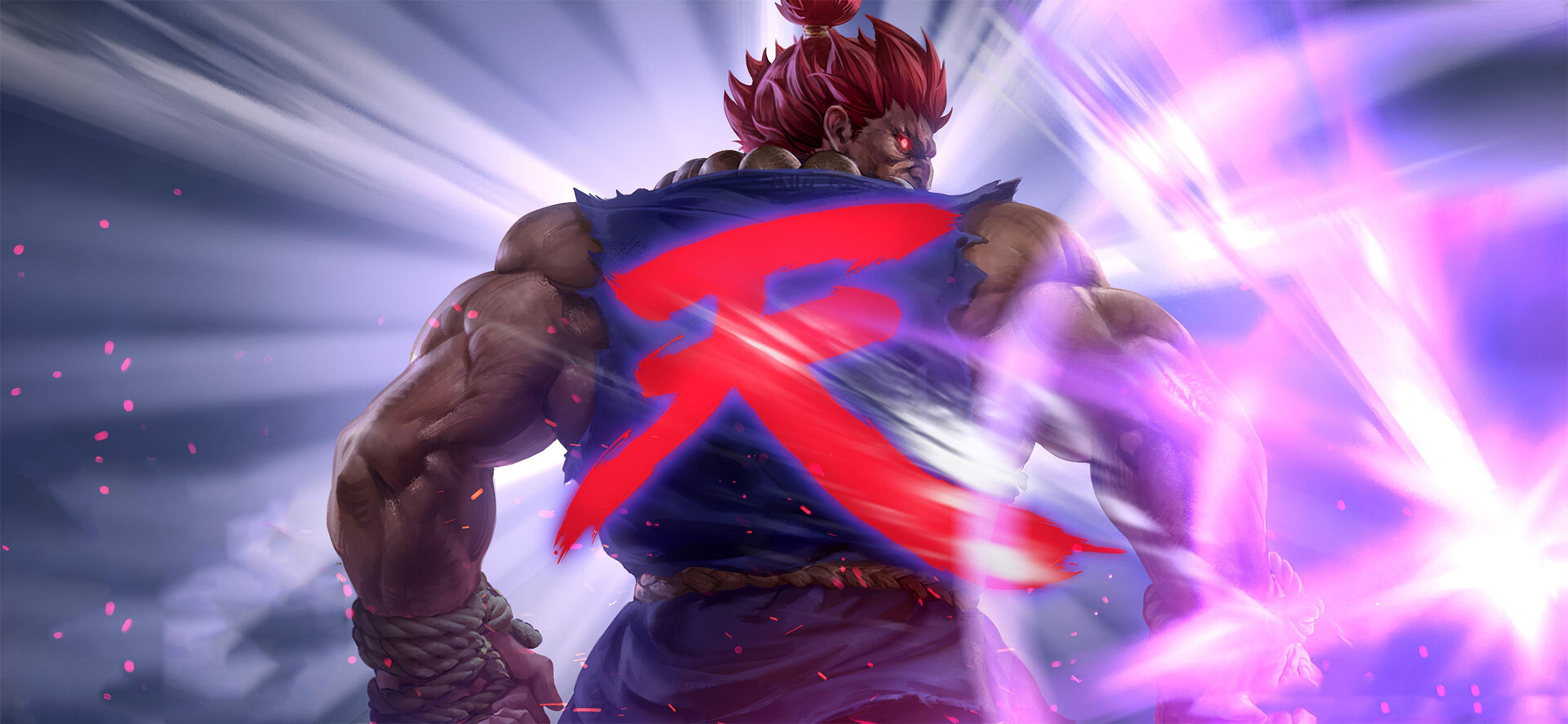 3840x1774 Street fighter HD Wallpaper & Background