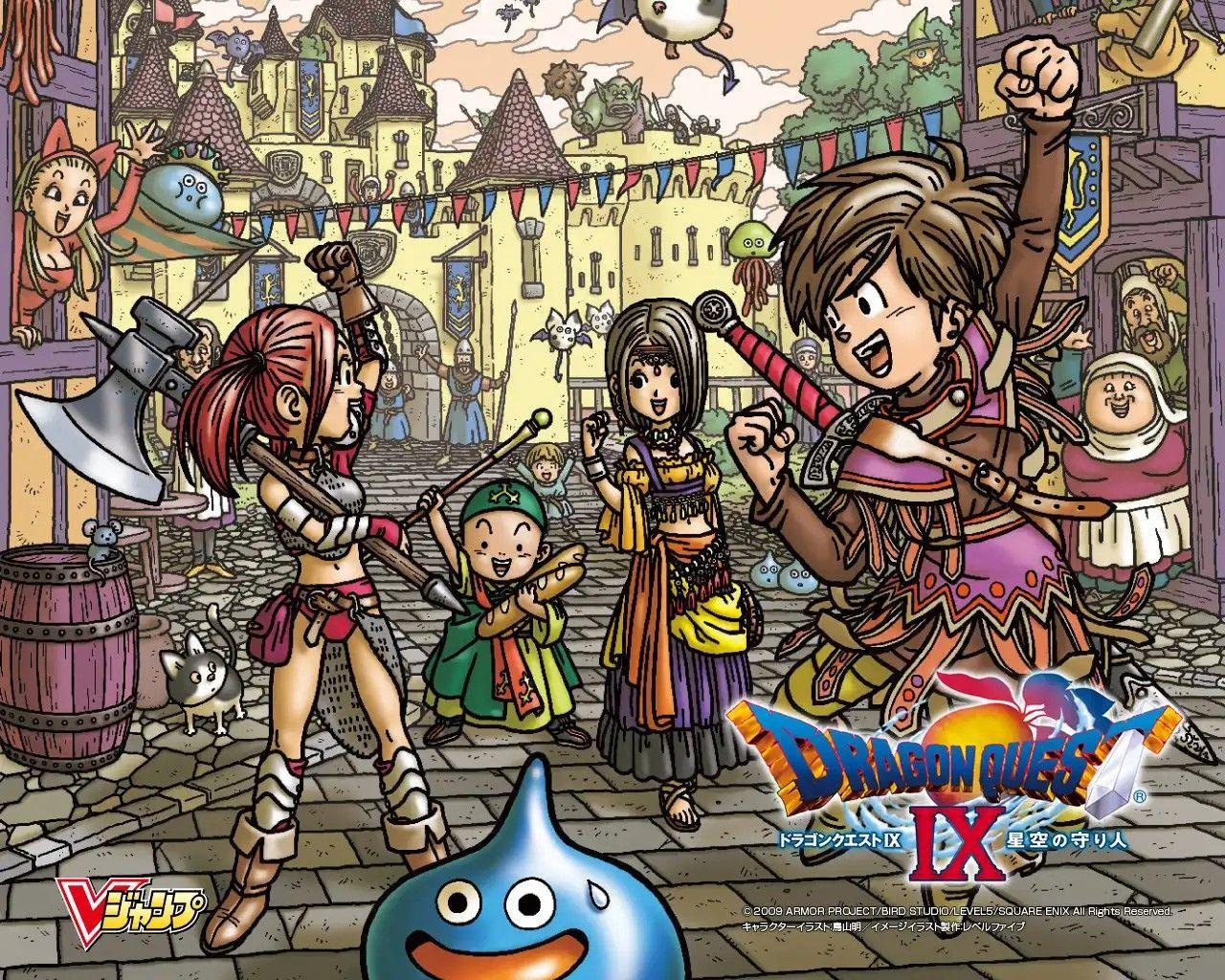 Dragon Quest 9 Wallpapers Top Free Dragon Quest 9 Backgrounds Wallpaperaccess