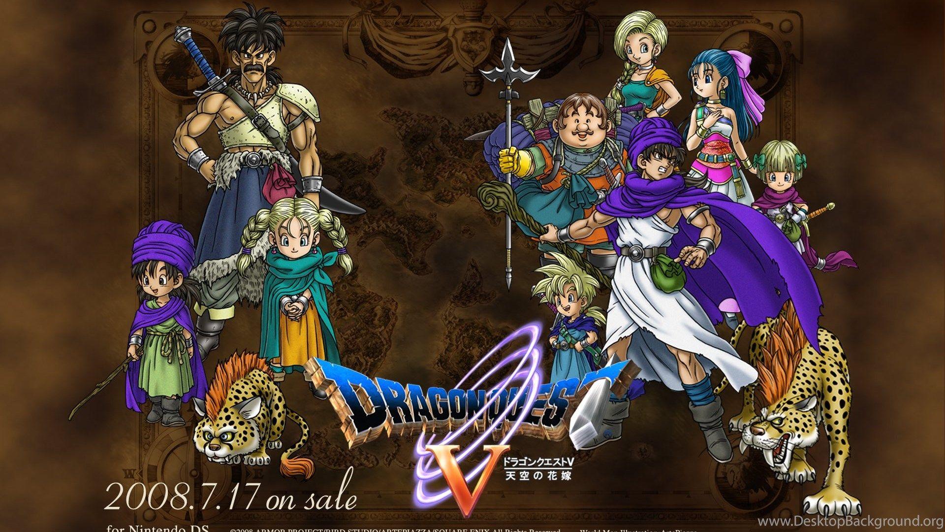 1920x1080 Dragon Quest V Wallpaper DS Desktop Background