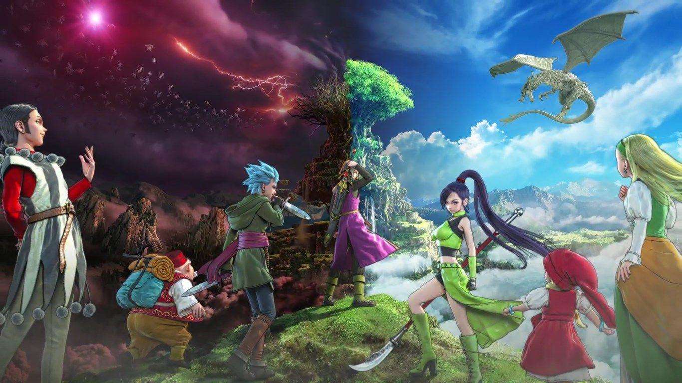 1366x768 Dragon Quest Xi Wallpaper 4k
