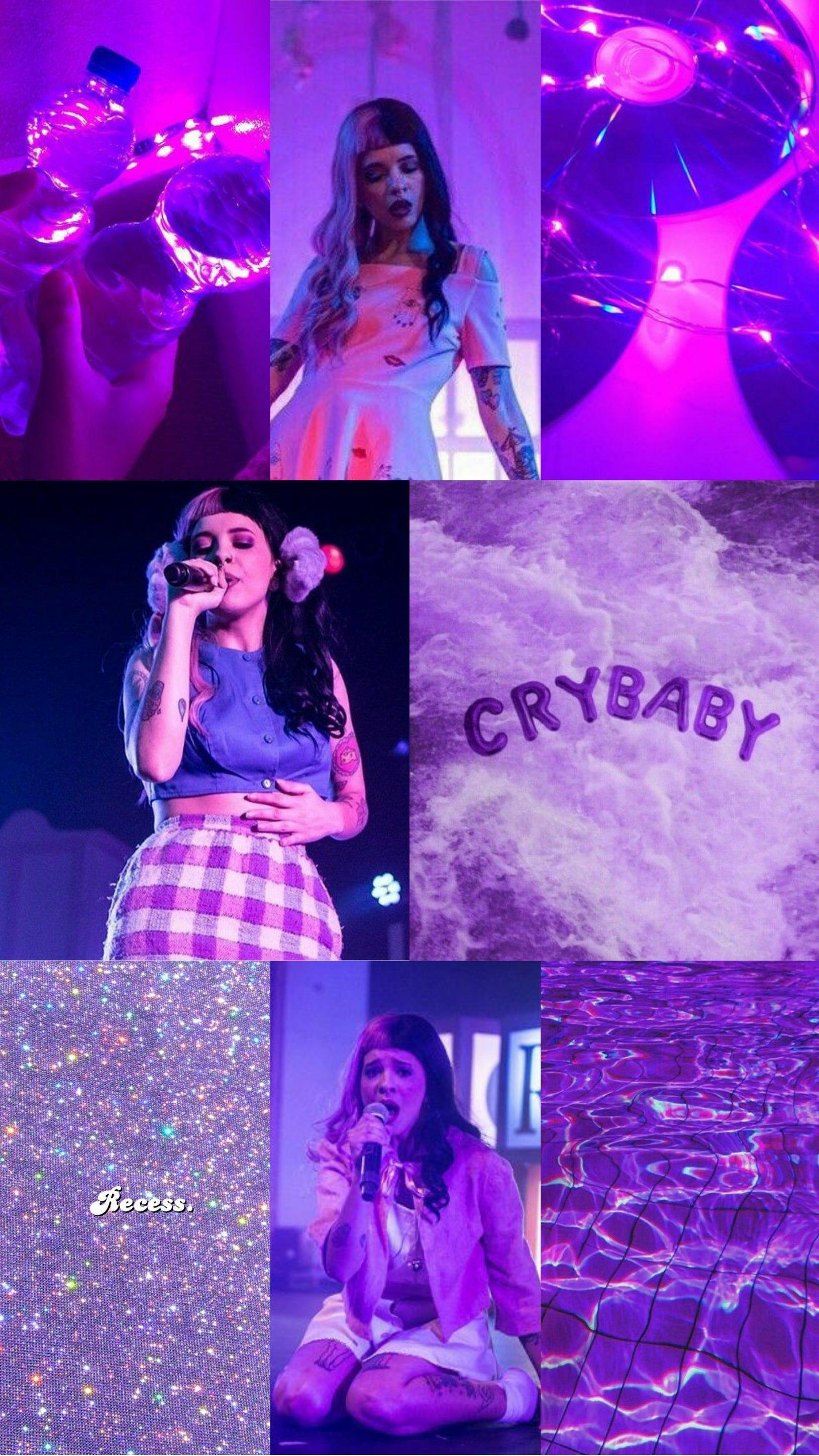 1630x2898 Melanie Wallpaper Background For Ur Phone In Purple ✨a E S T H E T I C✨ I Made :)