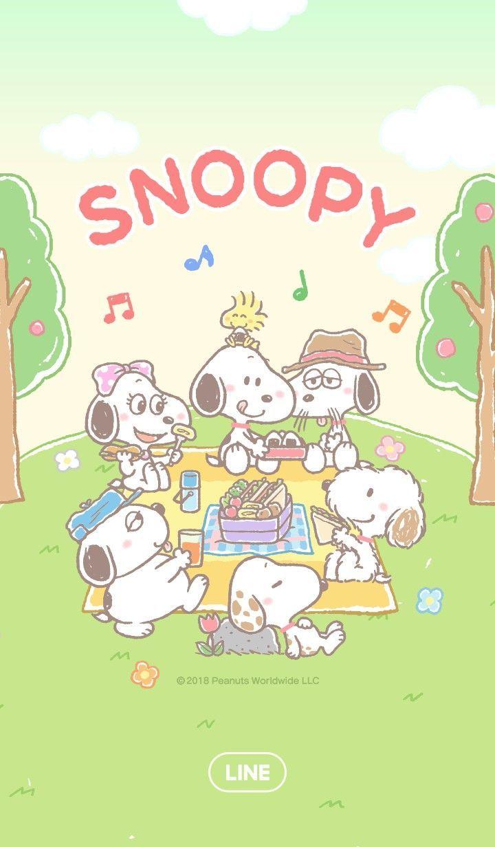 720x1232 Snoopy đáng yêu.  Hình nền dòng.  Snoopy hình nền, Snoopy family, Snoopy