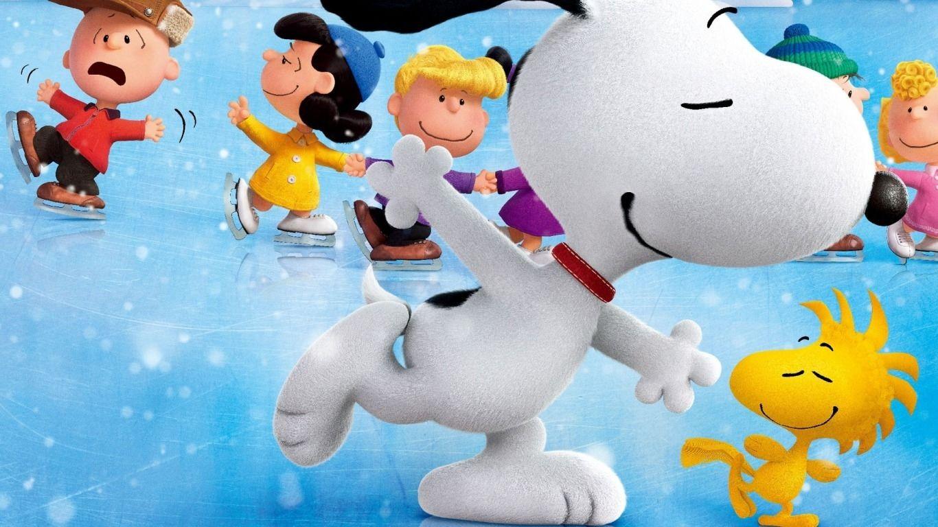 Máy tính để bàn 1366x768 Snoopy