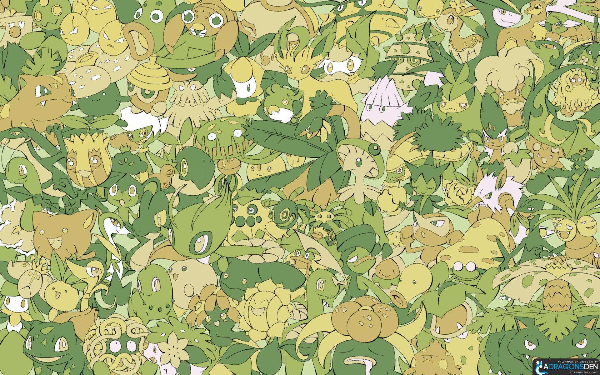 Green Pokemon Wallpapers - Top Free Green Pokemon Backgrounds ...