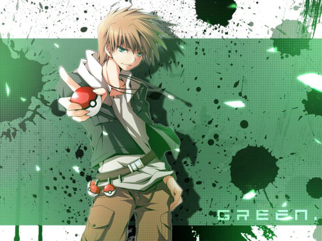 1024x768 Green (Pokémon), Wallpaper Anime Image Board