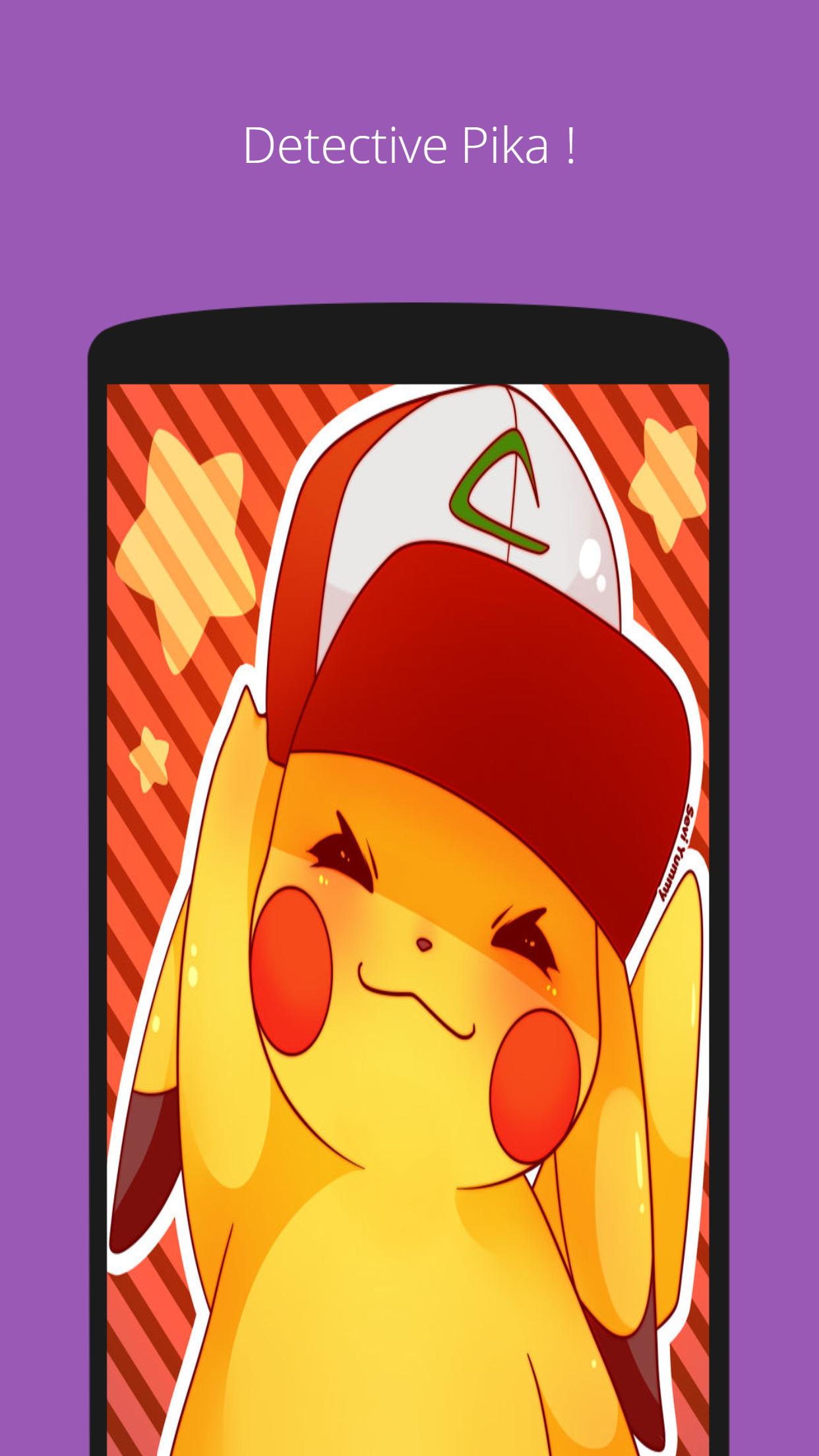 1242x2208 Investigator Pikachu Wallpaper for Android