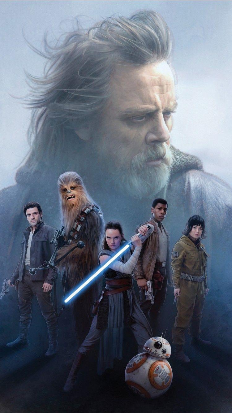 750x1334 Star Wars The Last Jedi Movie Wallpaper for Desktop and iPhone