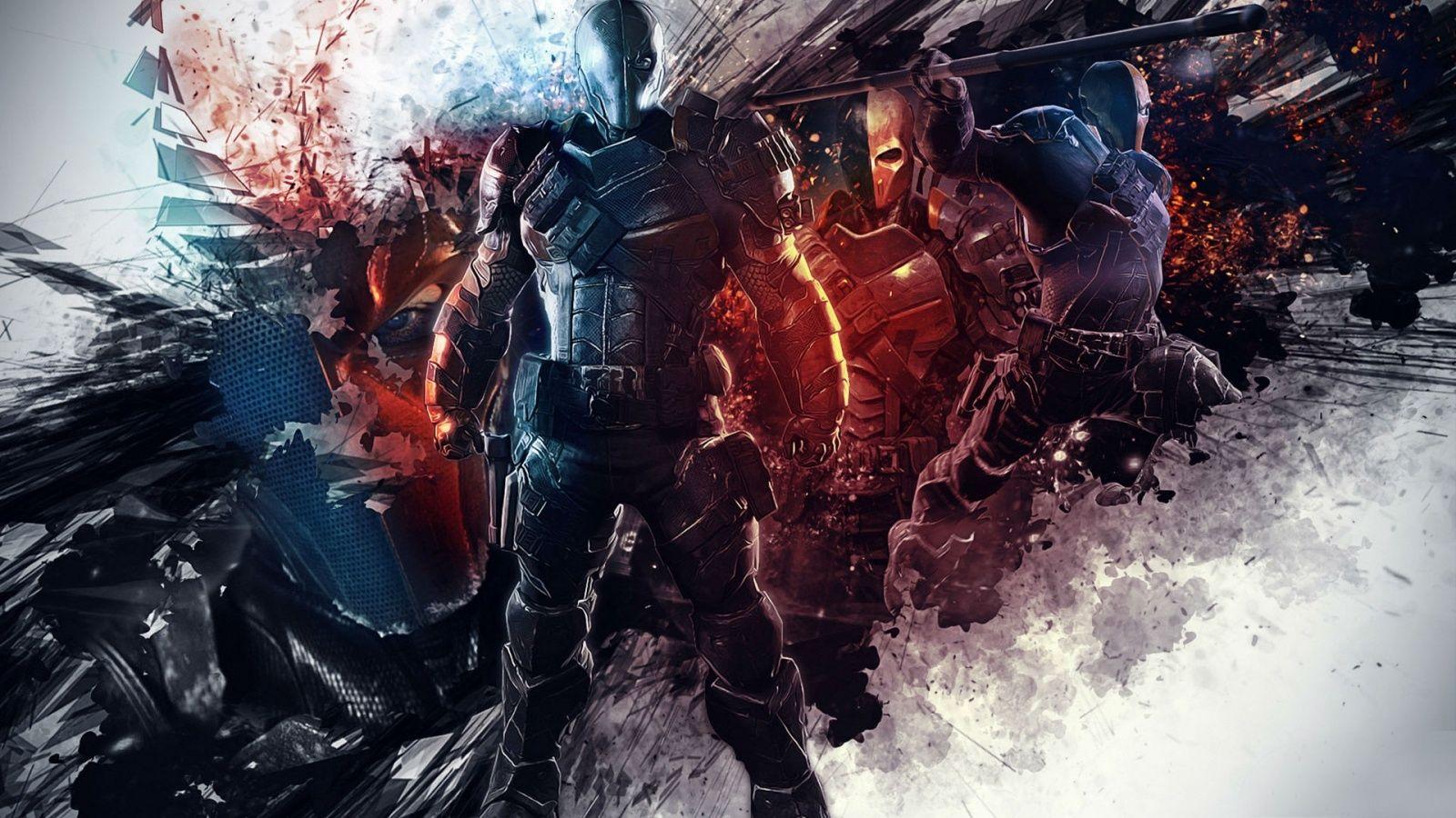 1600x900 Batman Arkham Origins: Deathstroke Wallpaper