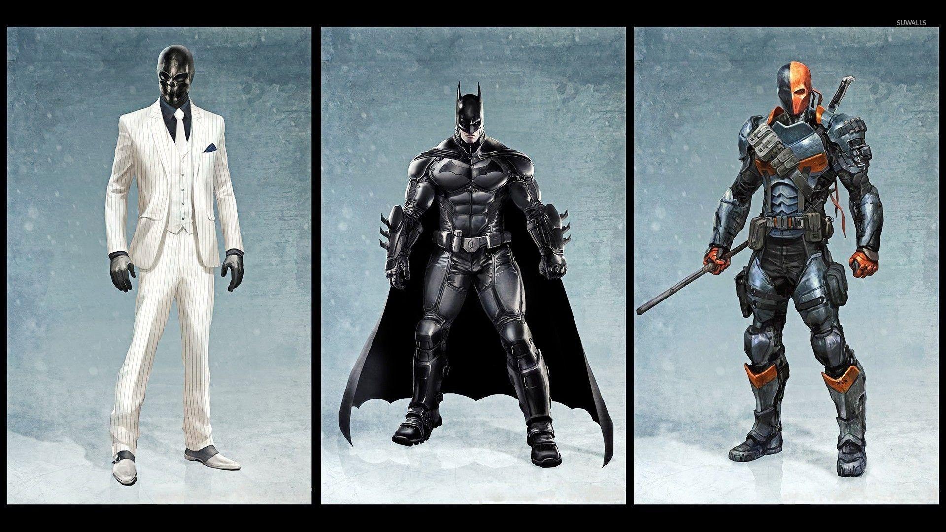1920x1080 Black Mask, Batman and Deathstroke: Arkham Origins wallpaper wallpaper