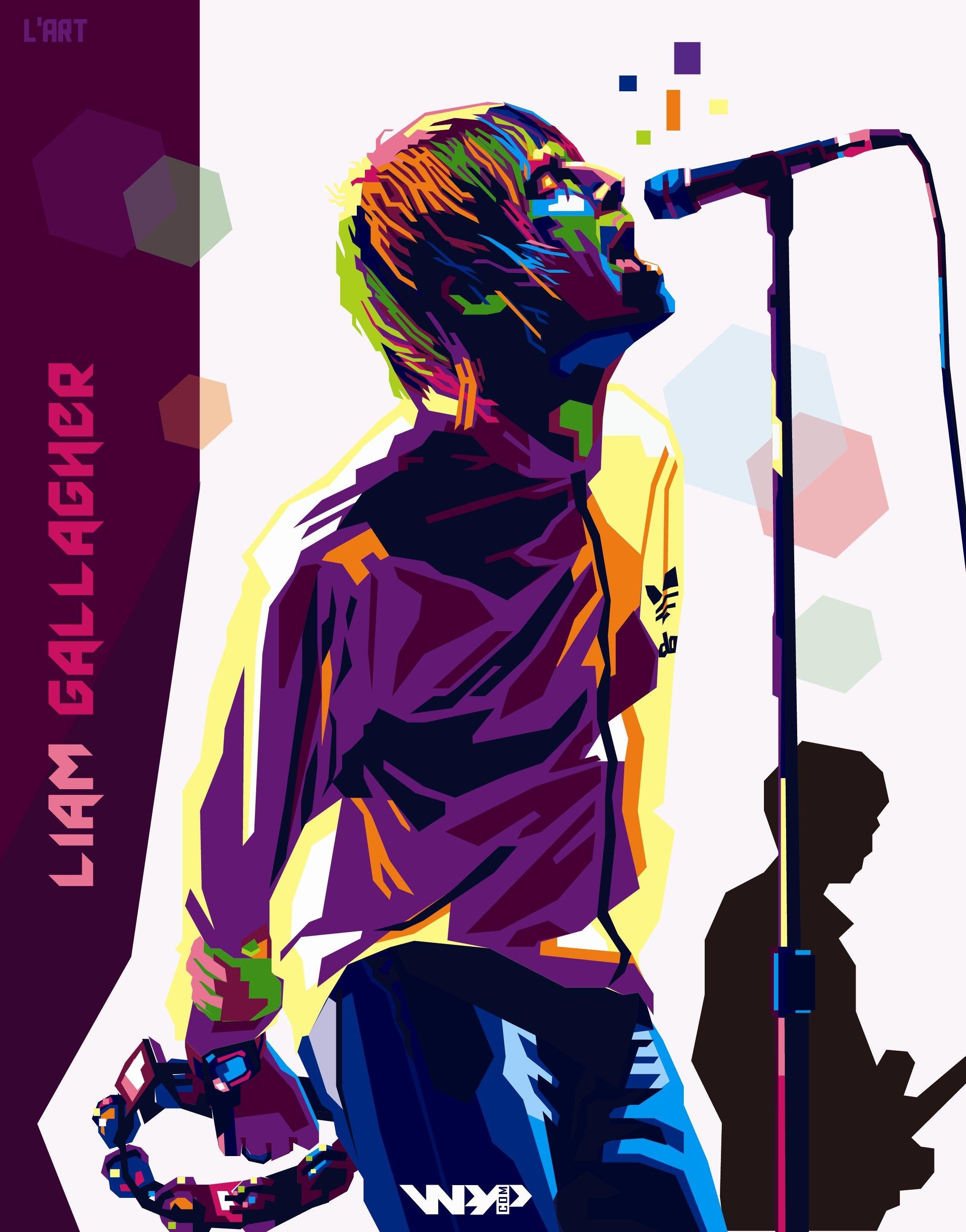 2266x2888 Liam Gallagher Wallpaper