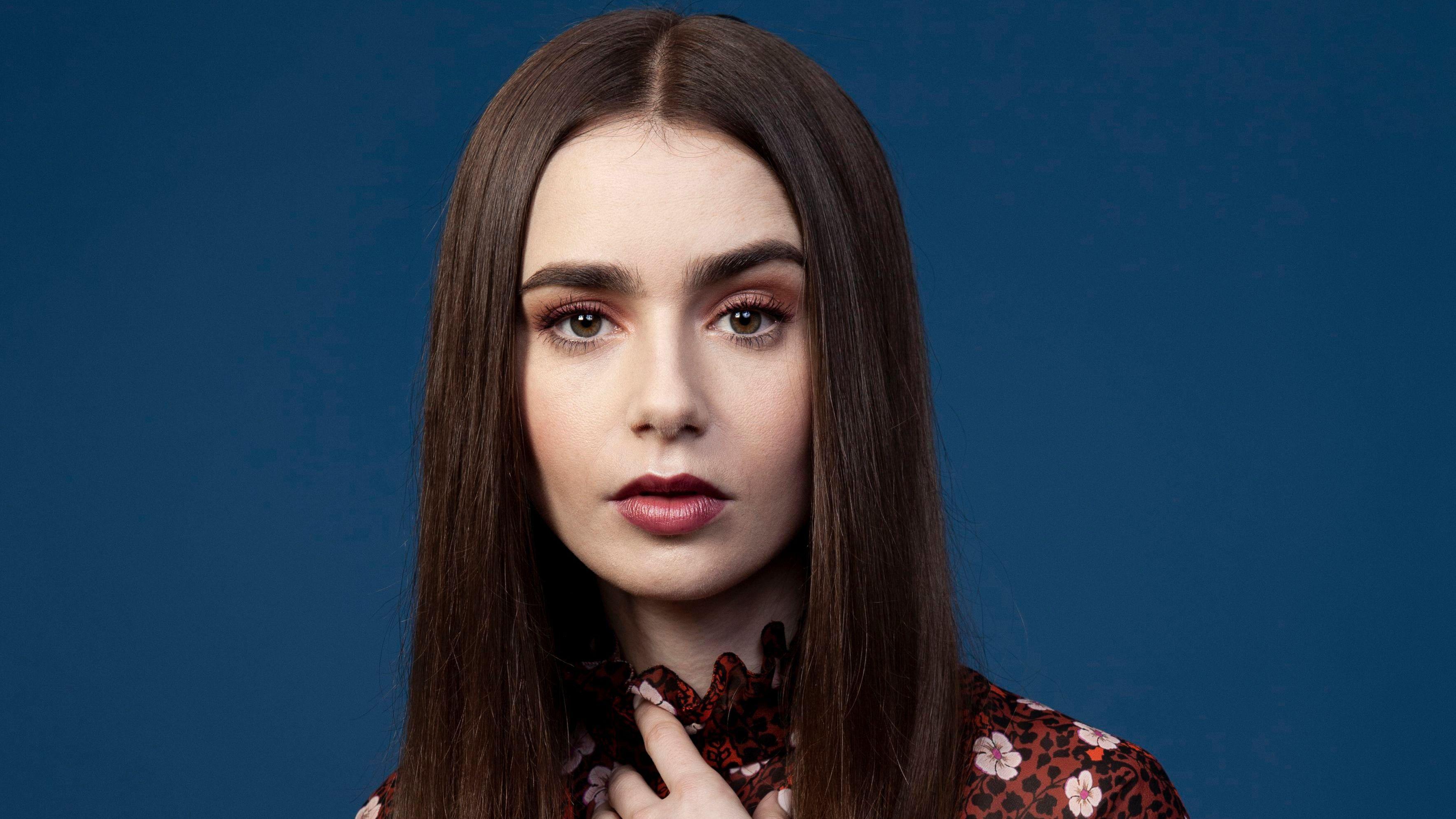 3536x1989 Lily Collins 2019 Portrait, HD Celebrities, 4k Wallpaper, Image, Background, Photo and Picture