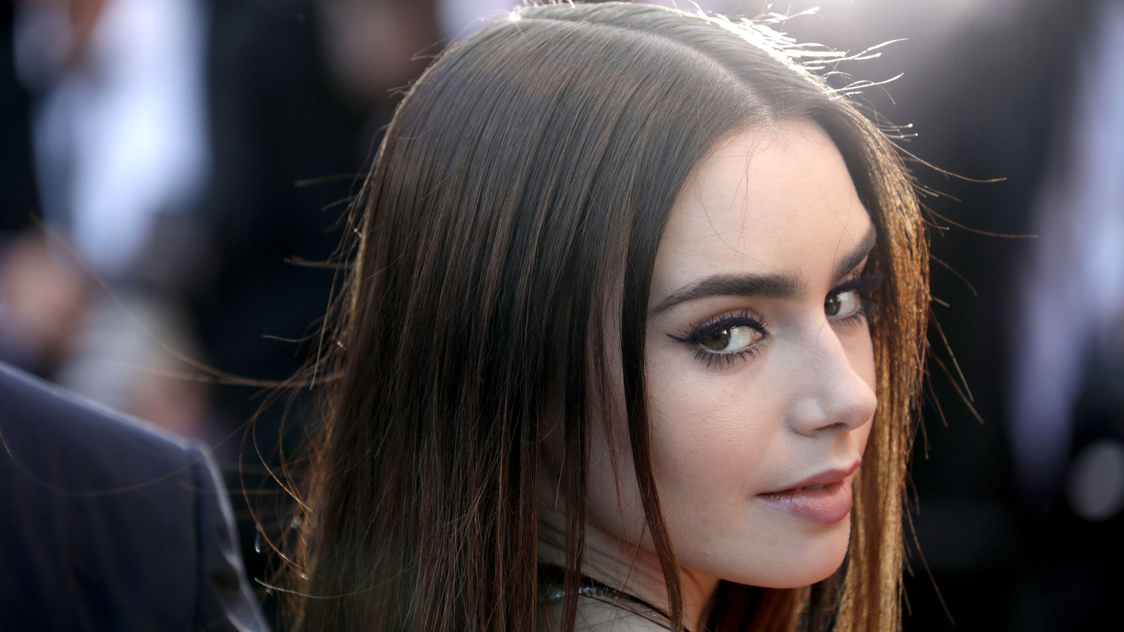 3840x2160 Wallpaper 4k Lily Collins 5k 4k Wallpaper, 5k Wallpaper, Celebrities Wallpaper, Girls Wallpaper, Hd Wallpaper, Lily Collins Wallpaper, Model Wallpaper