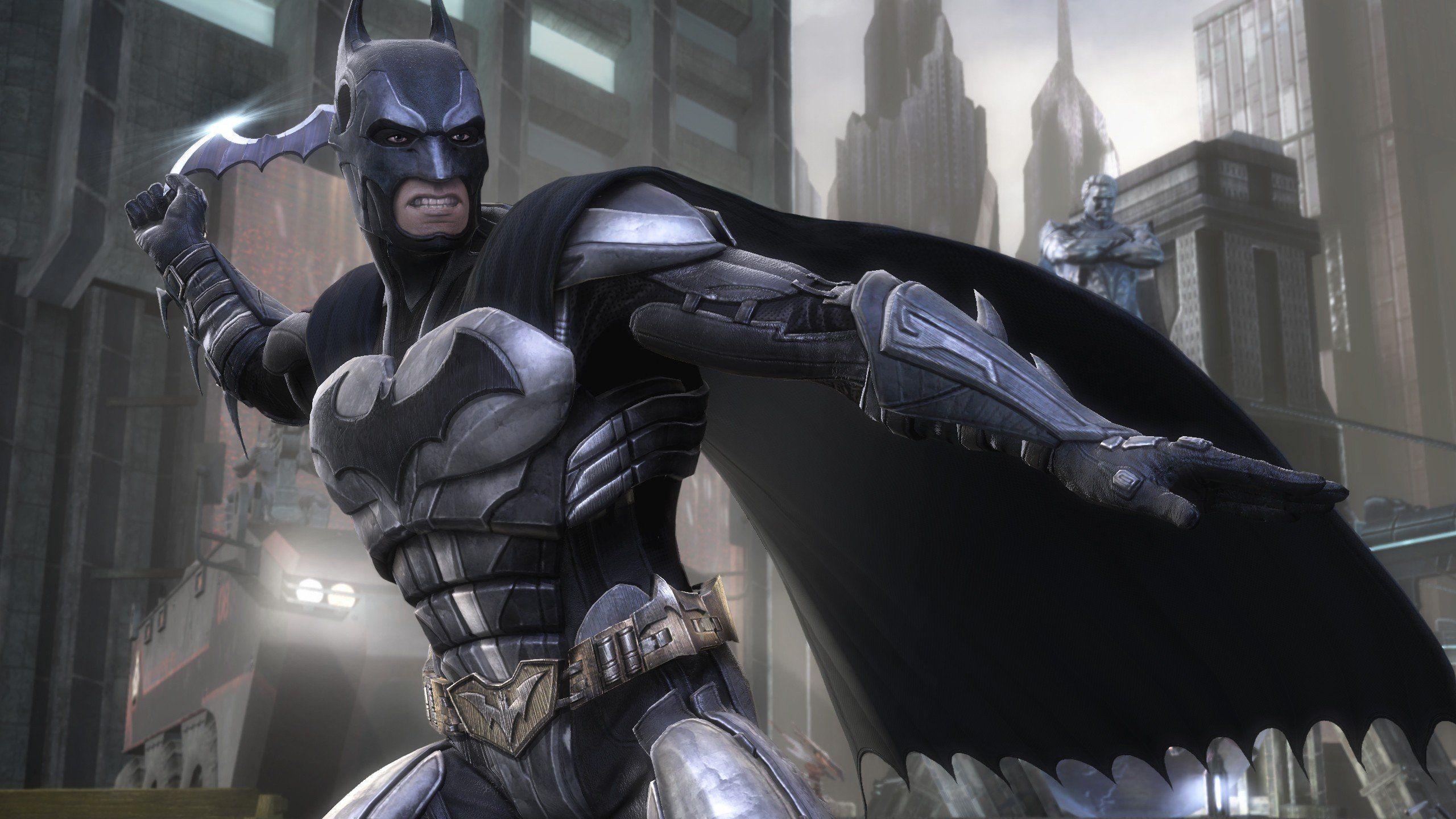 2560x1440 Batman DC Comics characters Injustice: Gods Among Us wallpaperx1440