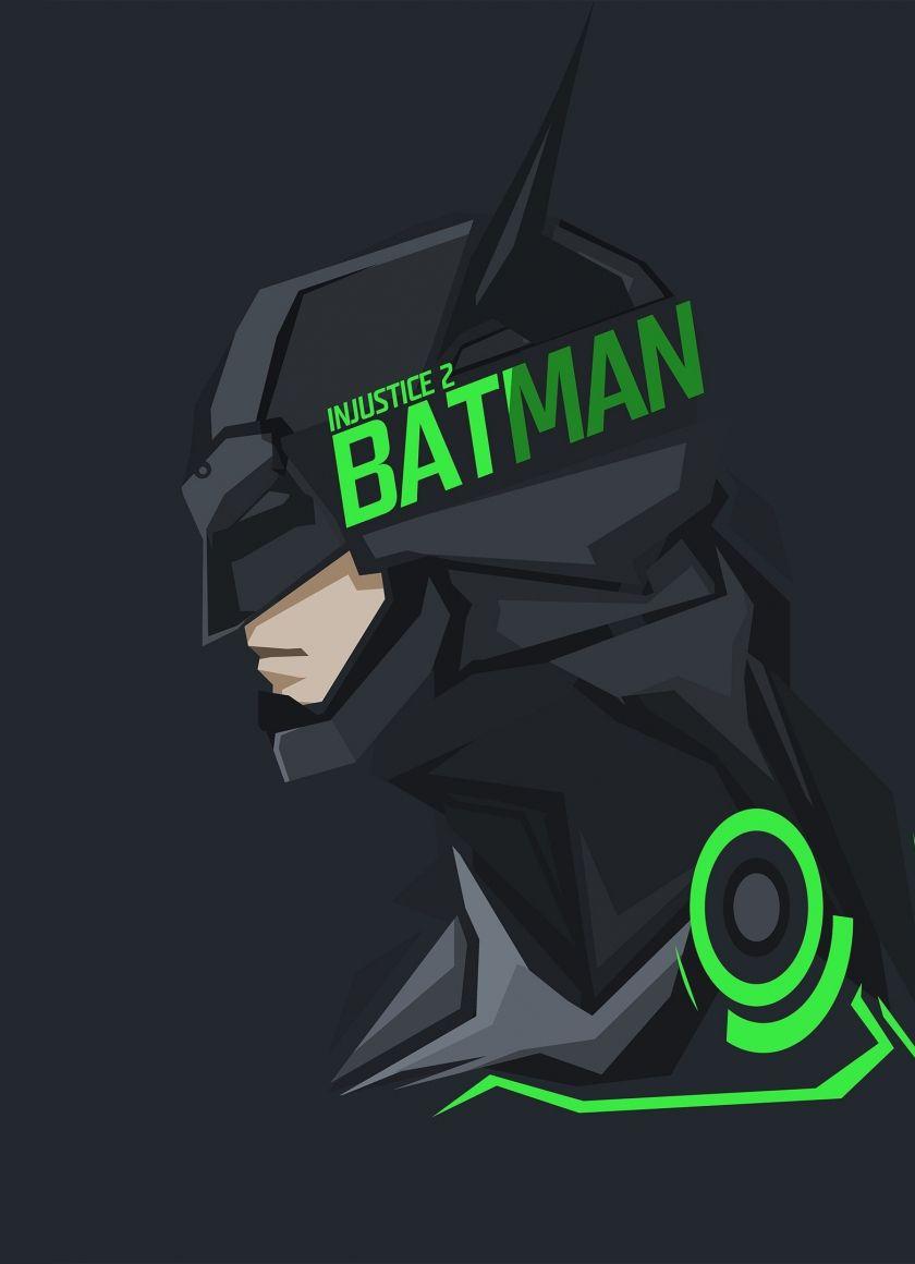 840x1160 Download 840x1160 wallpaper injustice headshot, batman, art, iphone iphone 4s, ipod touch, 840x1160 HD image, background, 9373