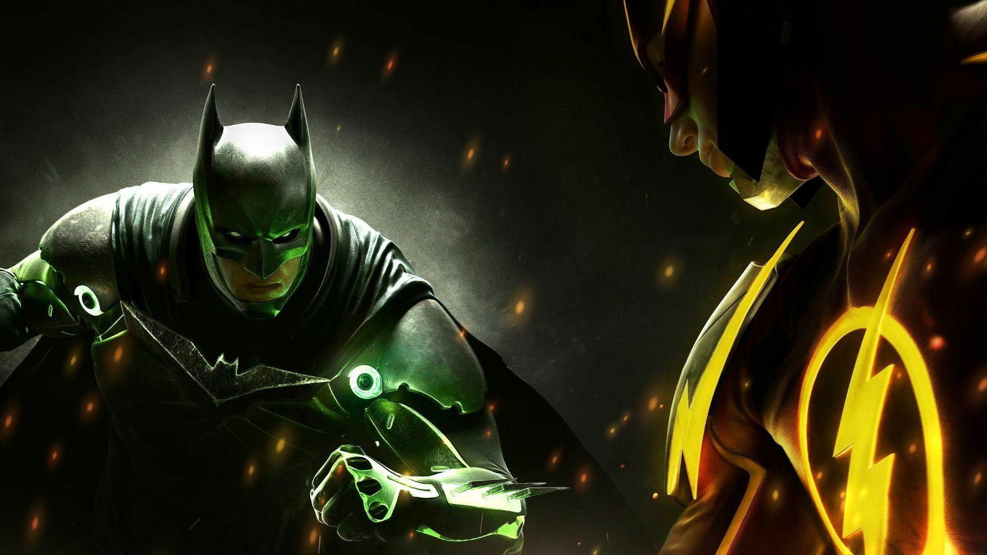 1920x1080 Injustice 2 Batman And Flash live wallpaper [DOWNLOAD FREE]