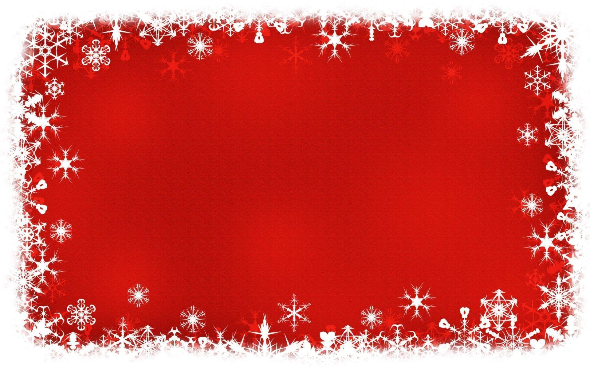 1920x1200 Red Christmas Background