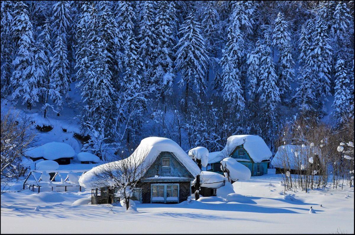 1200x795 Log Cabin in Snow Wallpaper. Snow, Snow scenes, Winter magic