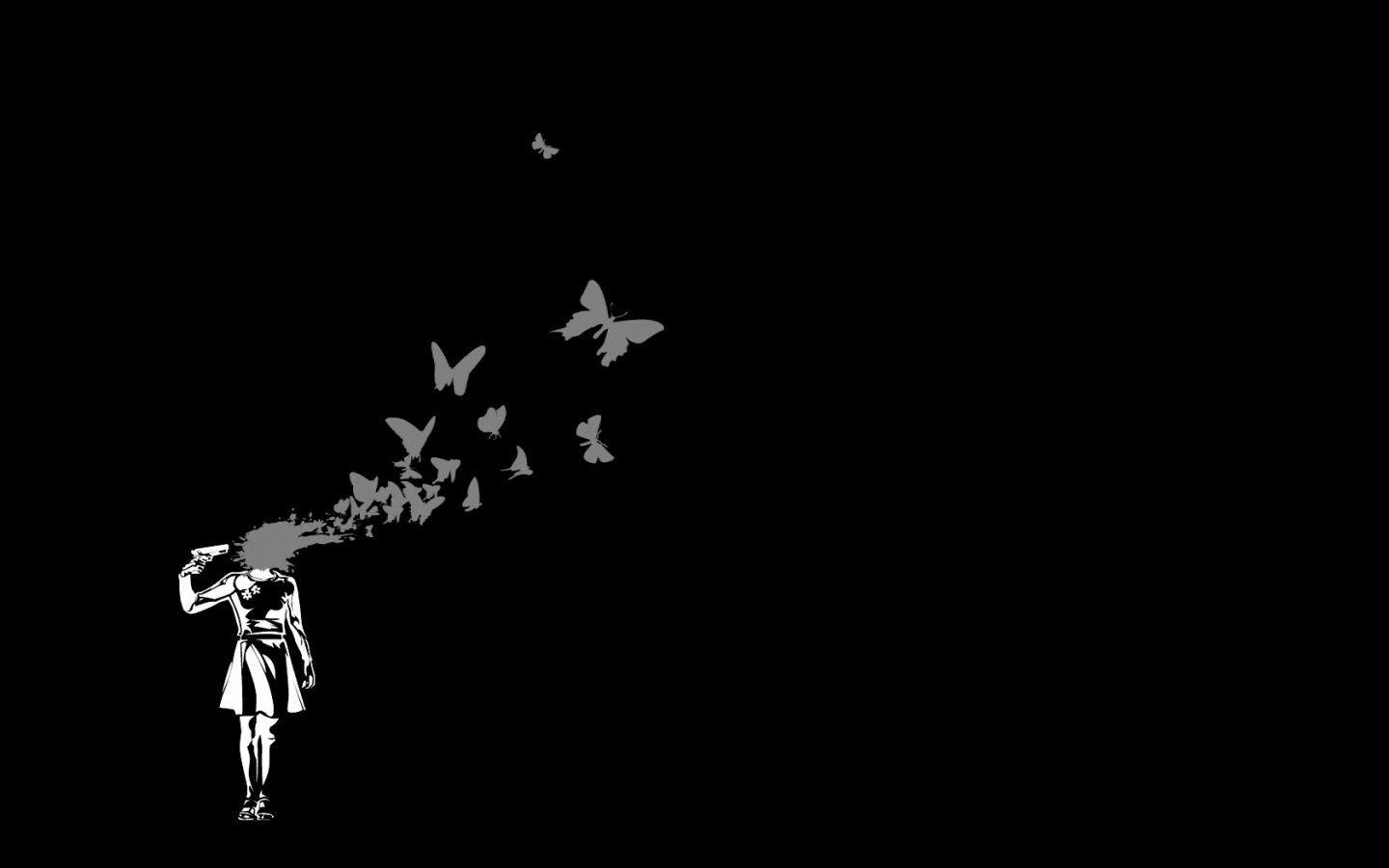 1440x900 Emo Aesthetic Computer Wallpaper