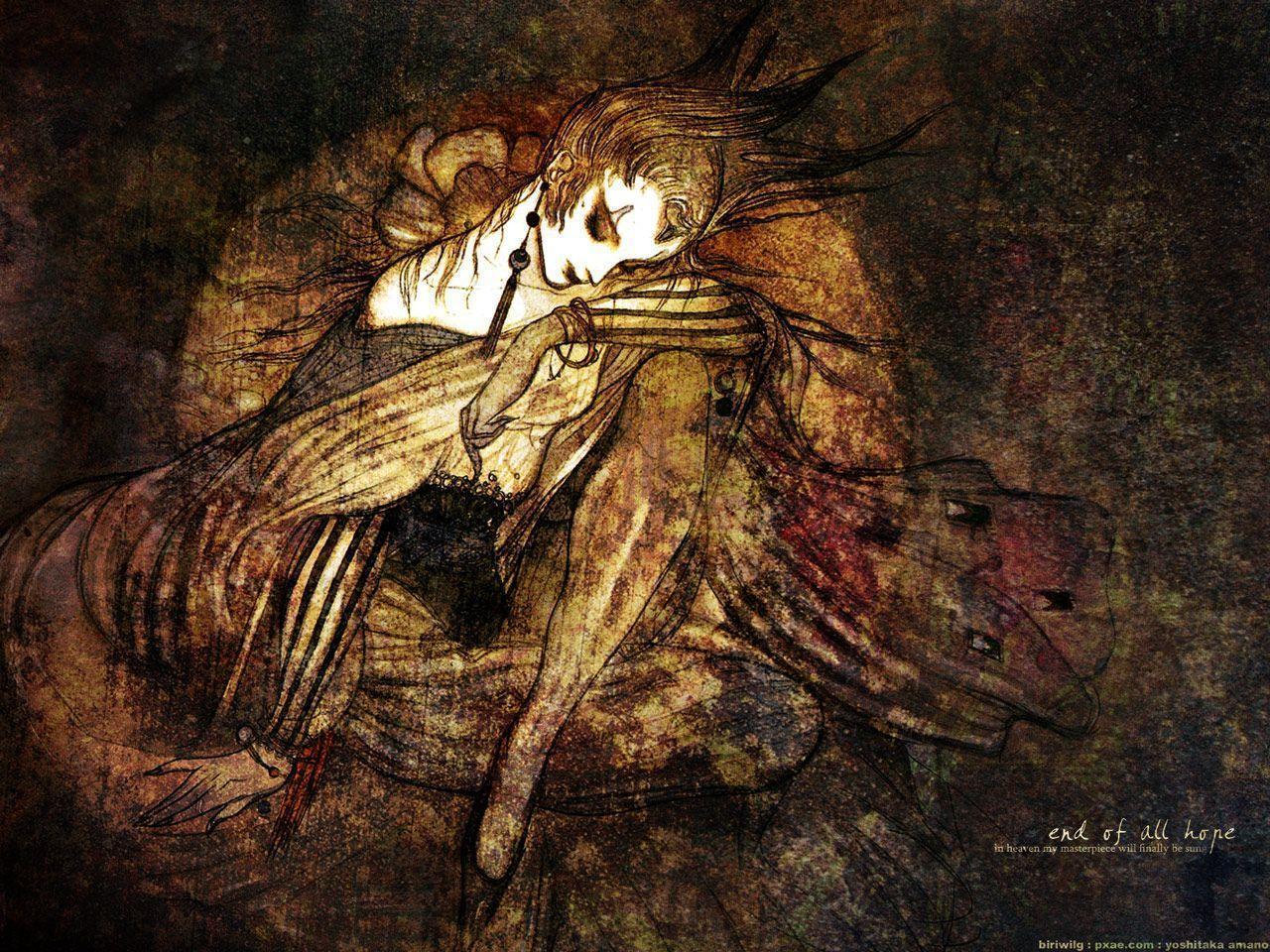 1280x960 Yoshitaka Amano Wallpaper