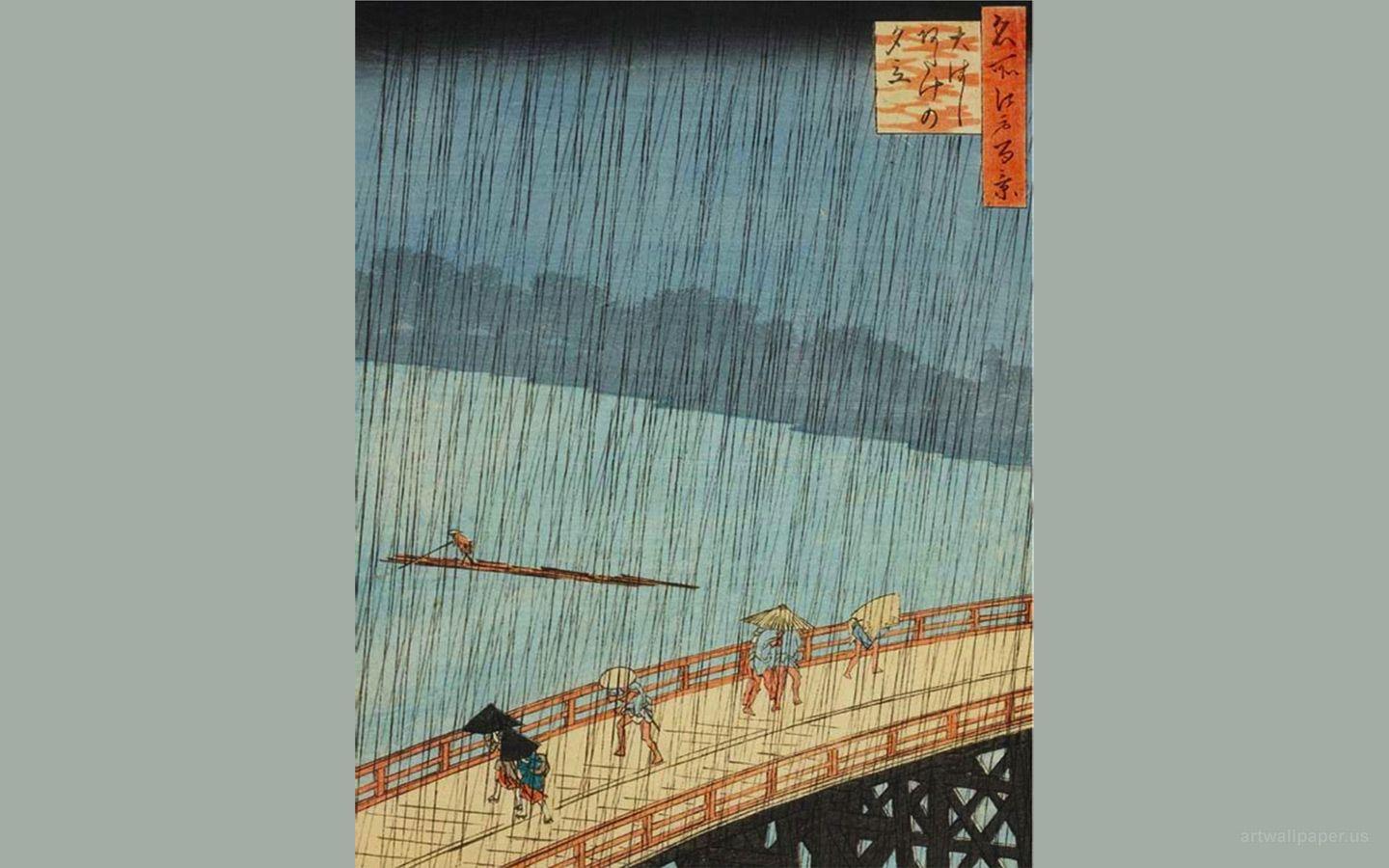 1440x900 Hiroshige Wallpaper. Hiroshige Wallpaper, Hiroshige Snow Wallpaper and Hiroshige Japanese Wallpaper