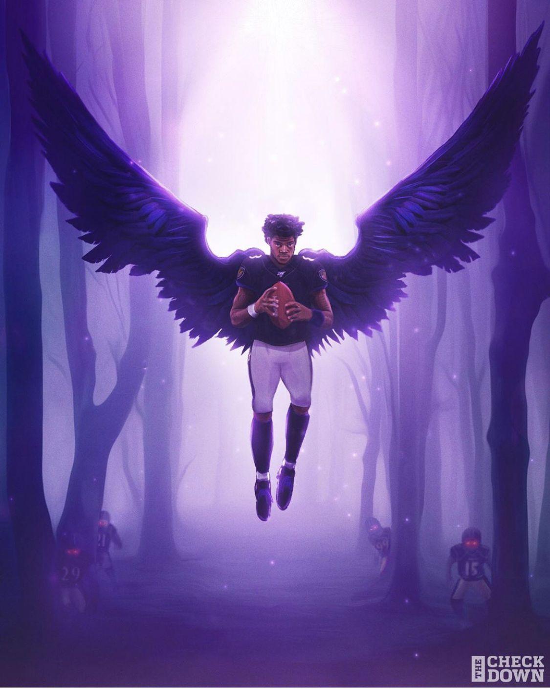 1125x1409 Lamar and the Ravens are soaring. Nfl football art, Lamar jackson wallpaper, Ravens football
