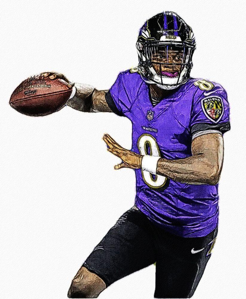 823x999 Lamar Jackson Baltimore Ravens Wallpaper