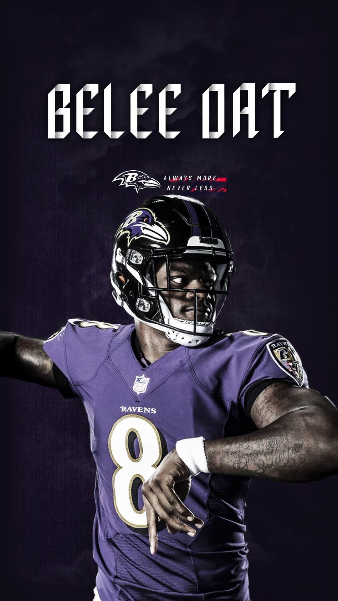 1080x1920 iPhone Lamar Jackson Wallpaper Free HD Wallpaper