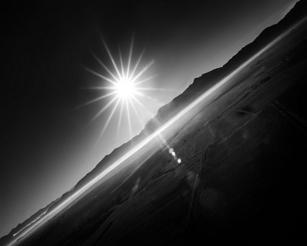 1280x1024 Title Photography Black & White Wallpaper And White Beach Sunset HD Wallpaper
