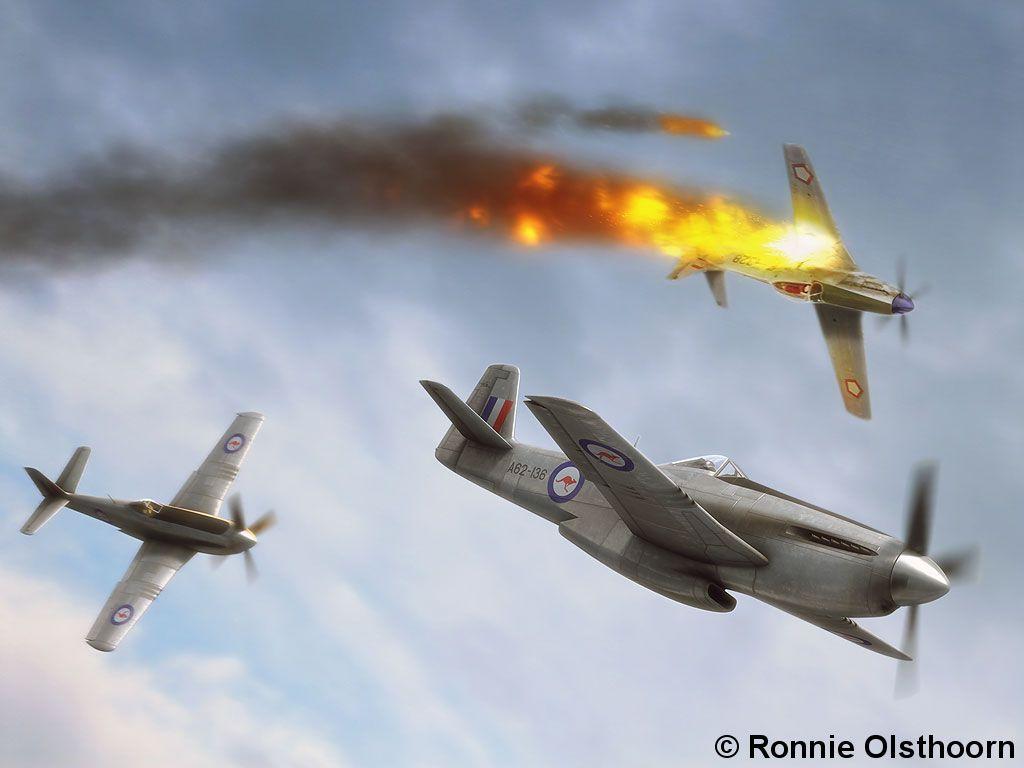 1024x768 Skyraider's 3D Aviation Art 1 15 1024x768