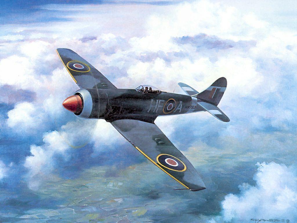 1024x768 Aviation Art Wallpaper