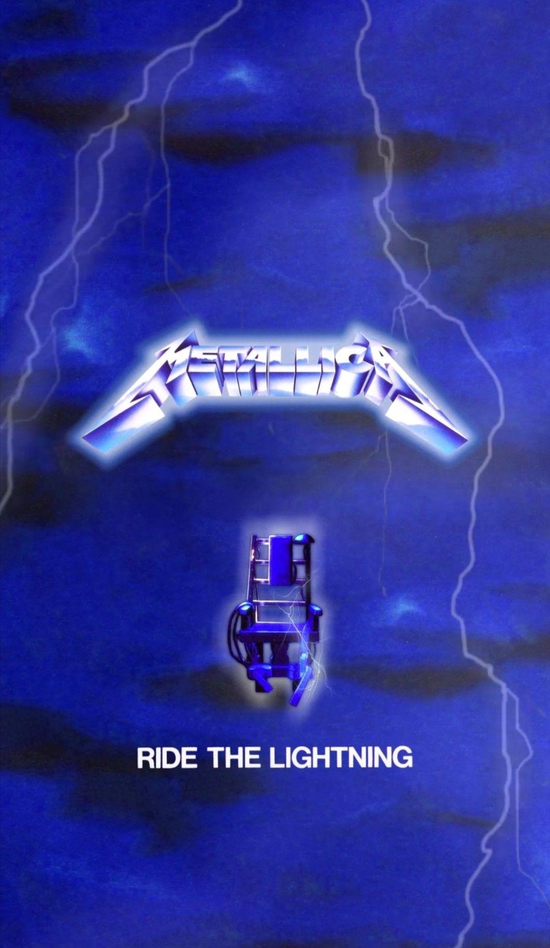 1080x1862 Metallica Ride The Lightning Wallpaper