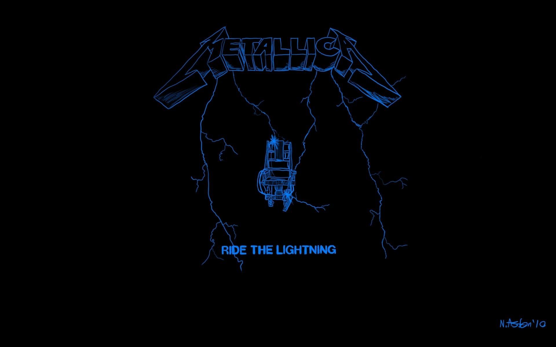 1920x1200 Ride The Lightning Wallpaper