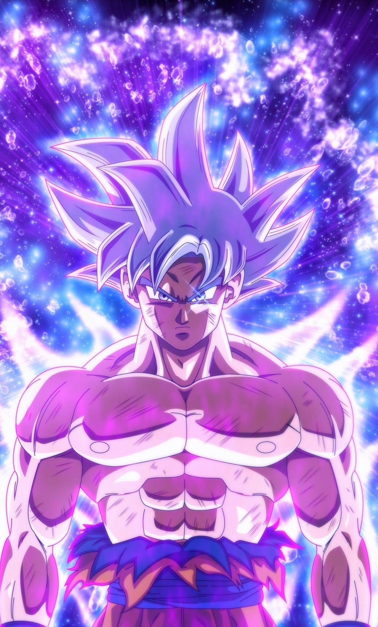 1280x2120 Ultra Instinct, Goku, Dragon Ball, Blue Power, Wallpaper Mastered Ultra Instinct