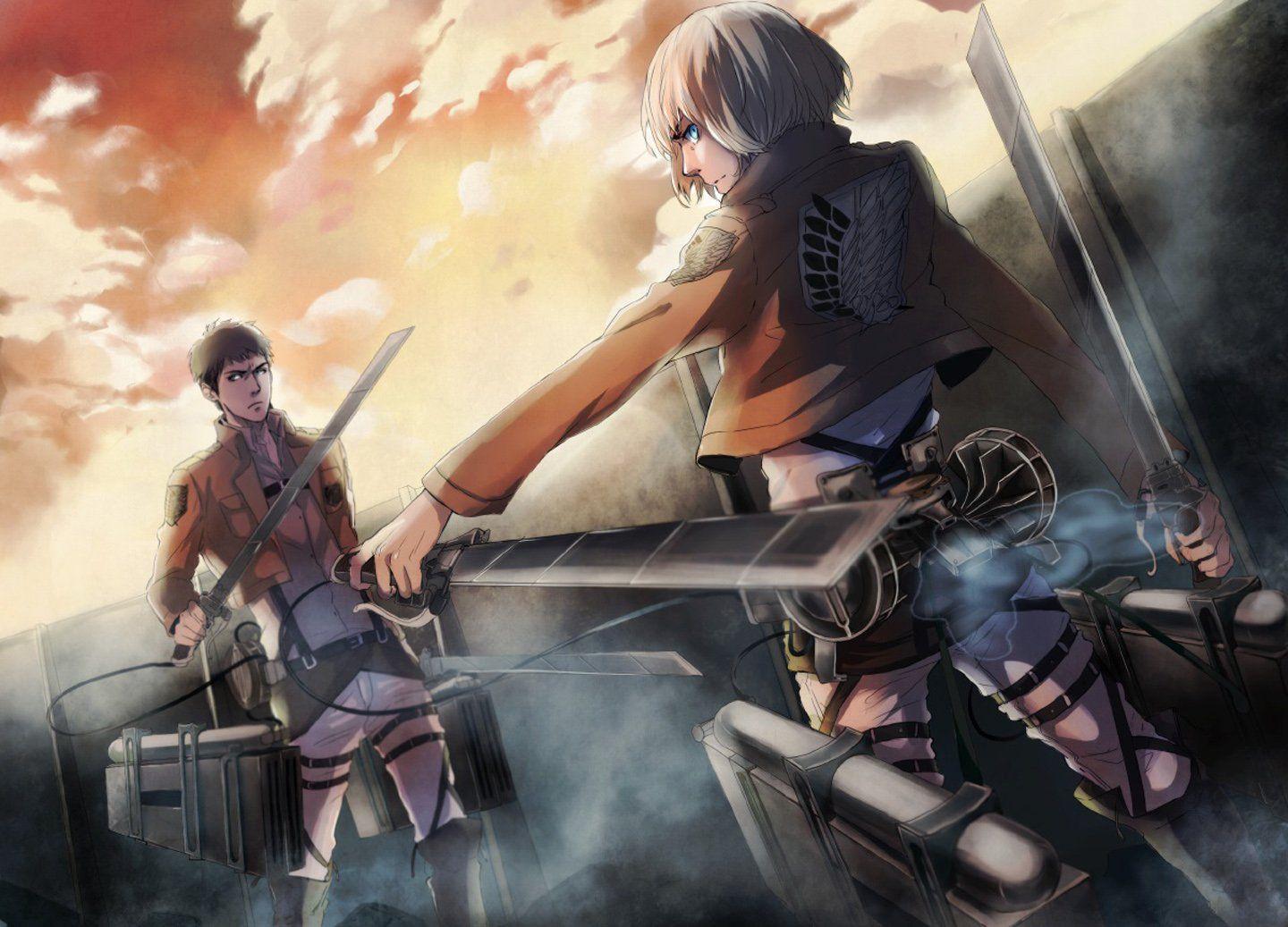 1440x1037 Free download Jean Kirschtein Armin Arlert Blade Attack on Titan Shingeki no Kyojin [1440x1037] for your Desktop, Mobile & Tablet. Explore Attack on Titan Wallpaper Armin. Attack on Titan