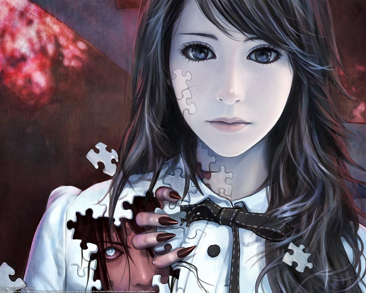 1280x1024 3D Anime Art Fantasy Wallpaper