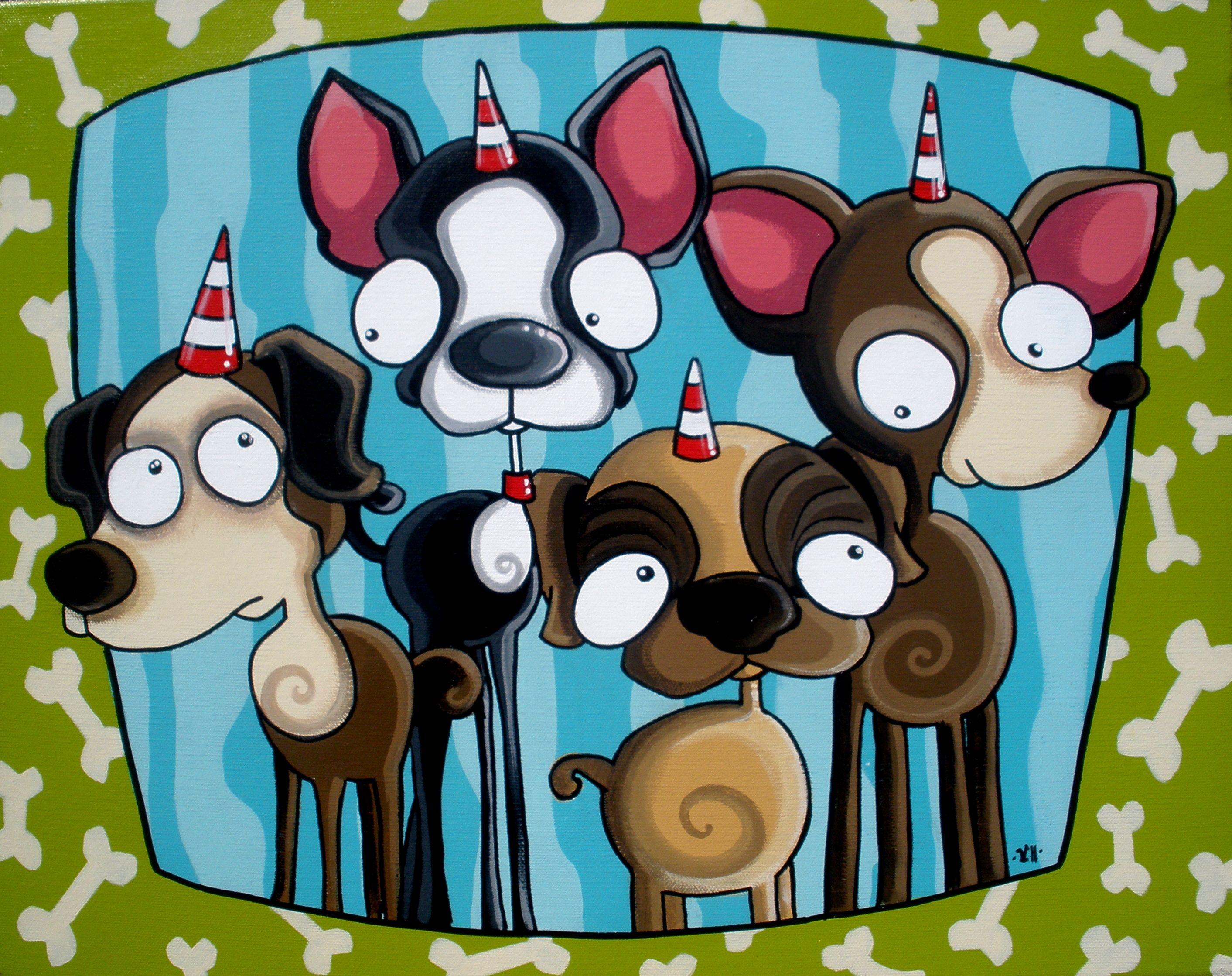 Cute Dog Art Wallpapers - Top Free Cute Dog Art Backgrounds