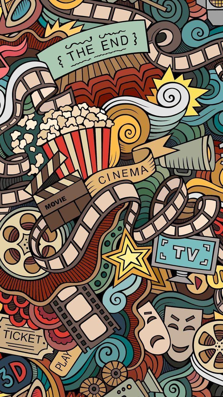 736x1308 Doodle Wallpaper Für Android HDD Hintergründe#fashionlife #fashionstylist #fashiondiaries #fashionlove #. Pop Art Wallpaper, Cute Wallpaper, IPhone Wallpaper