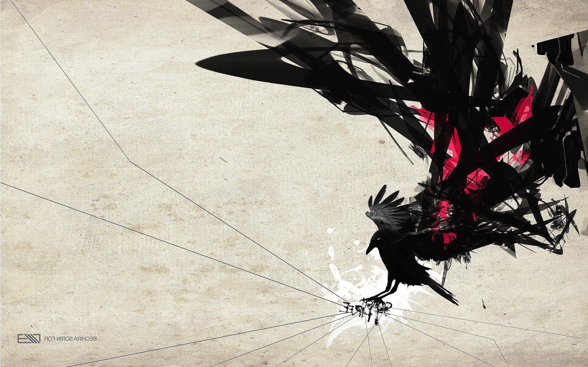 1920x1200 Raven Wallpaper