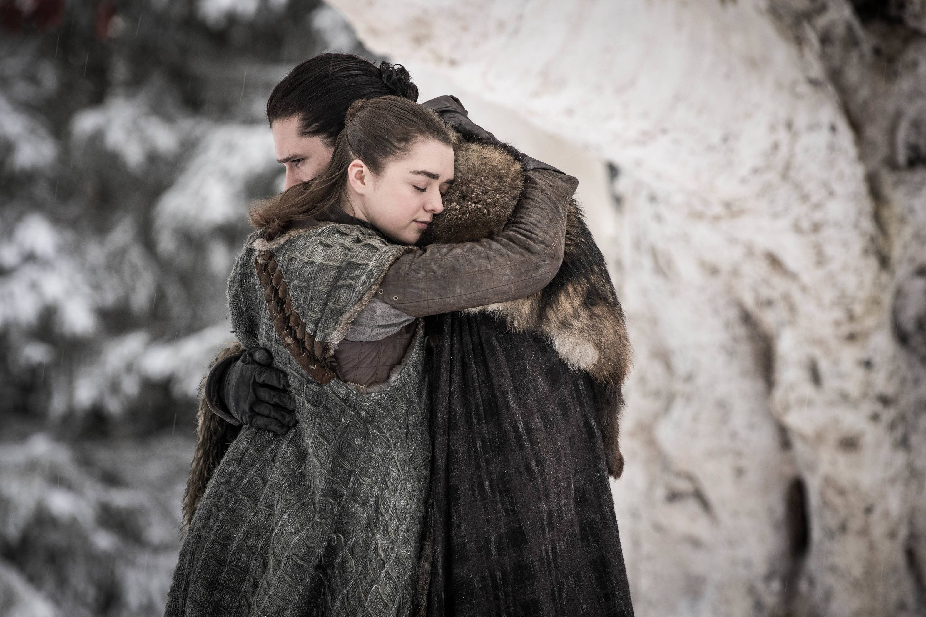 3150x2100 Jon Snow Meets Arya Stark in GOT Season 8 Wallpaper, HD TV Series 4K Wallpaper, Image, Photo and Background