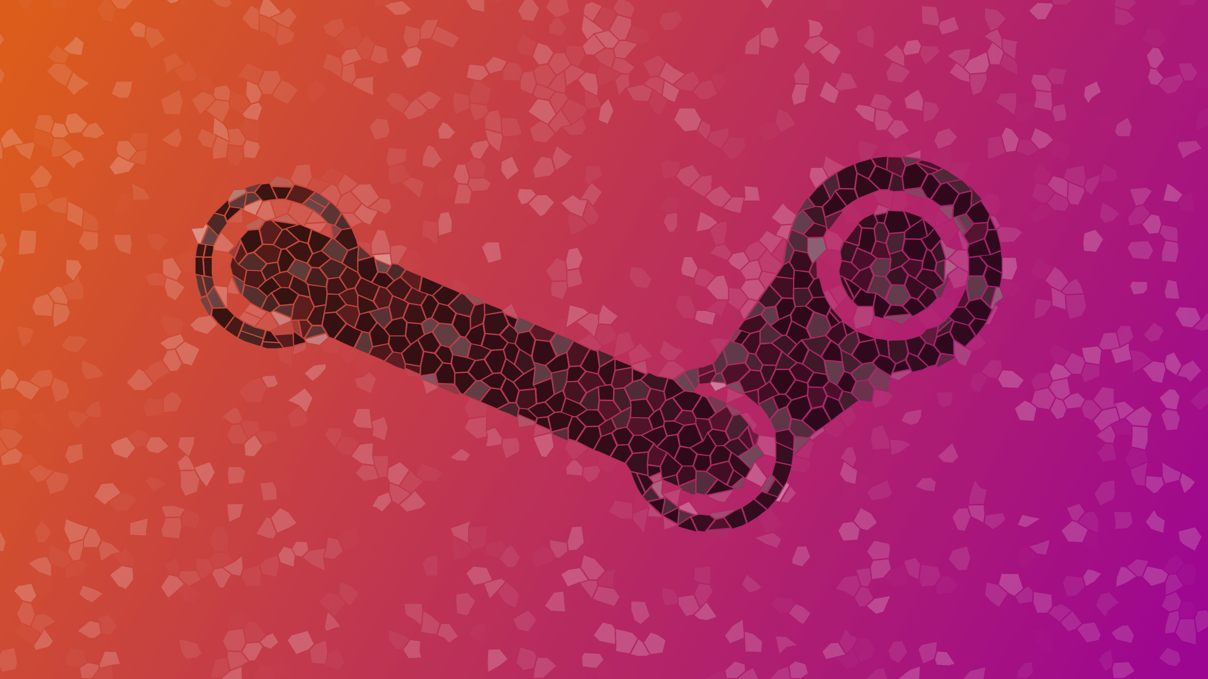 3840x2160 Steam Logo Wallpaper