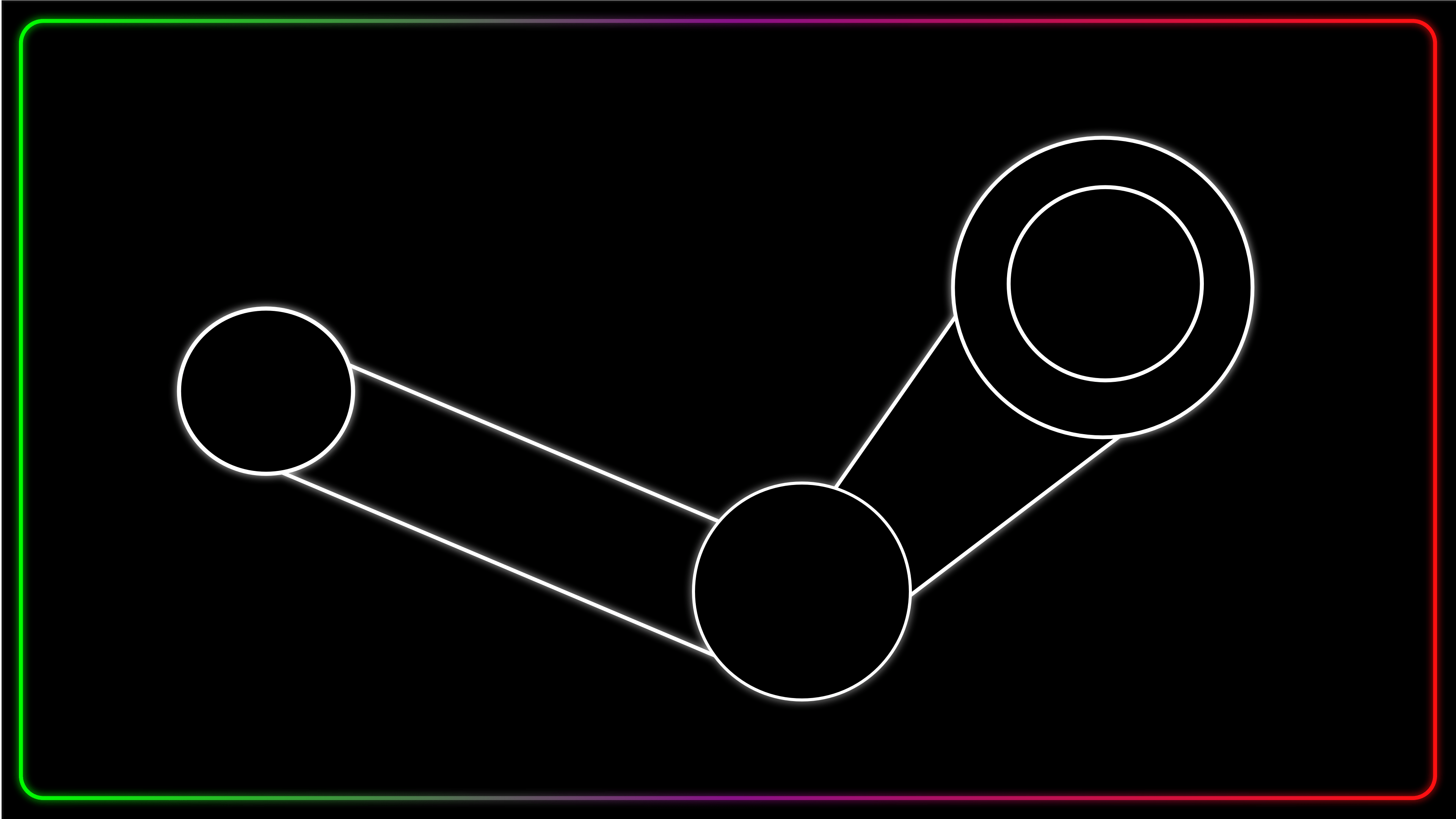 3840x2160 Steam Logo Wallpaper