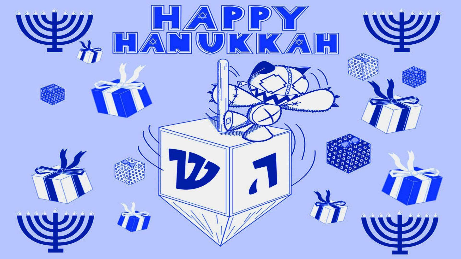 1920x1080 Happy Hanukkah Desktop Background Wallpaper & Background Download