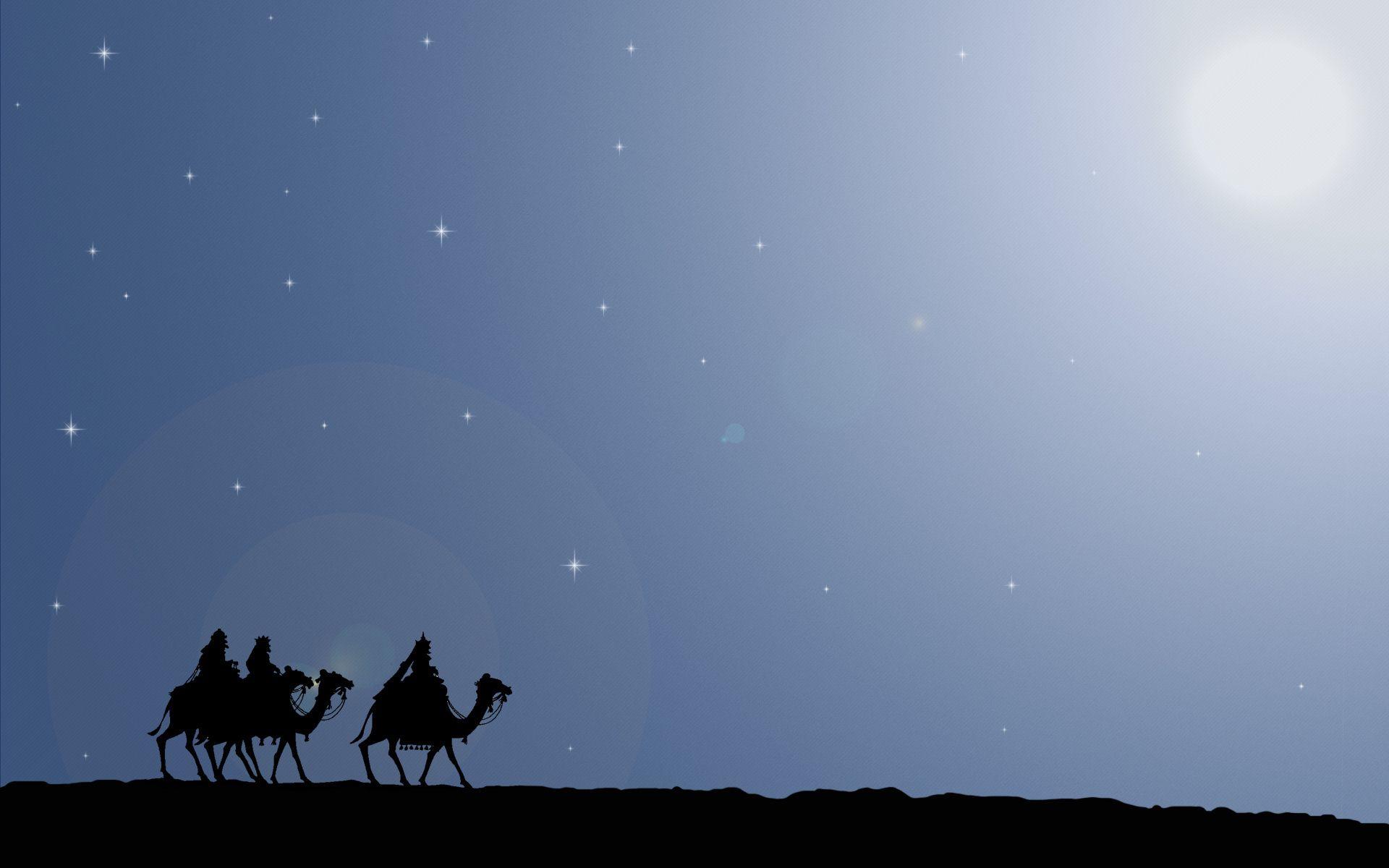 1920x1200 Wallpaper. Minimalism. photo. picture. gifts, Bethlehem, Christmas, journey, star