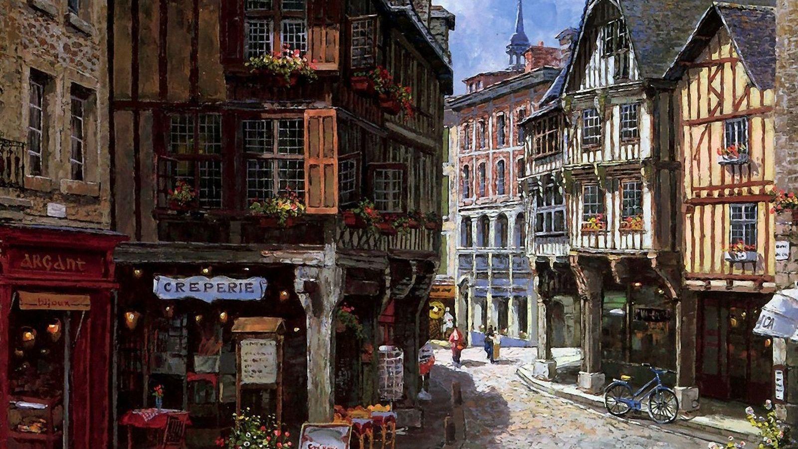 1600x900 Free download wallpaper picture Europe city Street desktop wallpaper [1600x1280] for your Desktop, Mobile & Tablet. Explore European Cities Wallpaper. European Wallpaper for Walls, European Scenery Wallpaper, European Wallpaper Murals