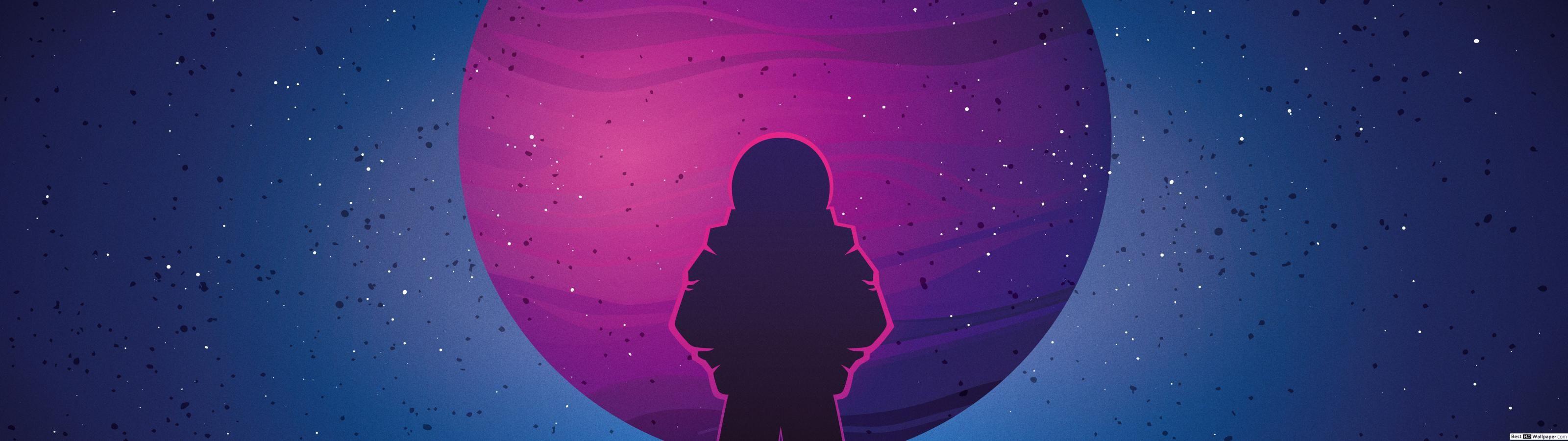 3200x900 Astro Wallpaper inspired by Antifa Feminism Guy HD wallpaper download