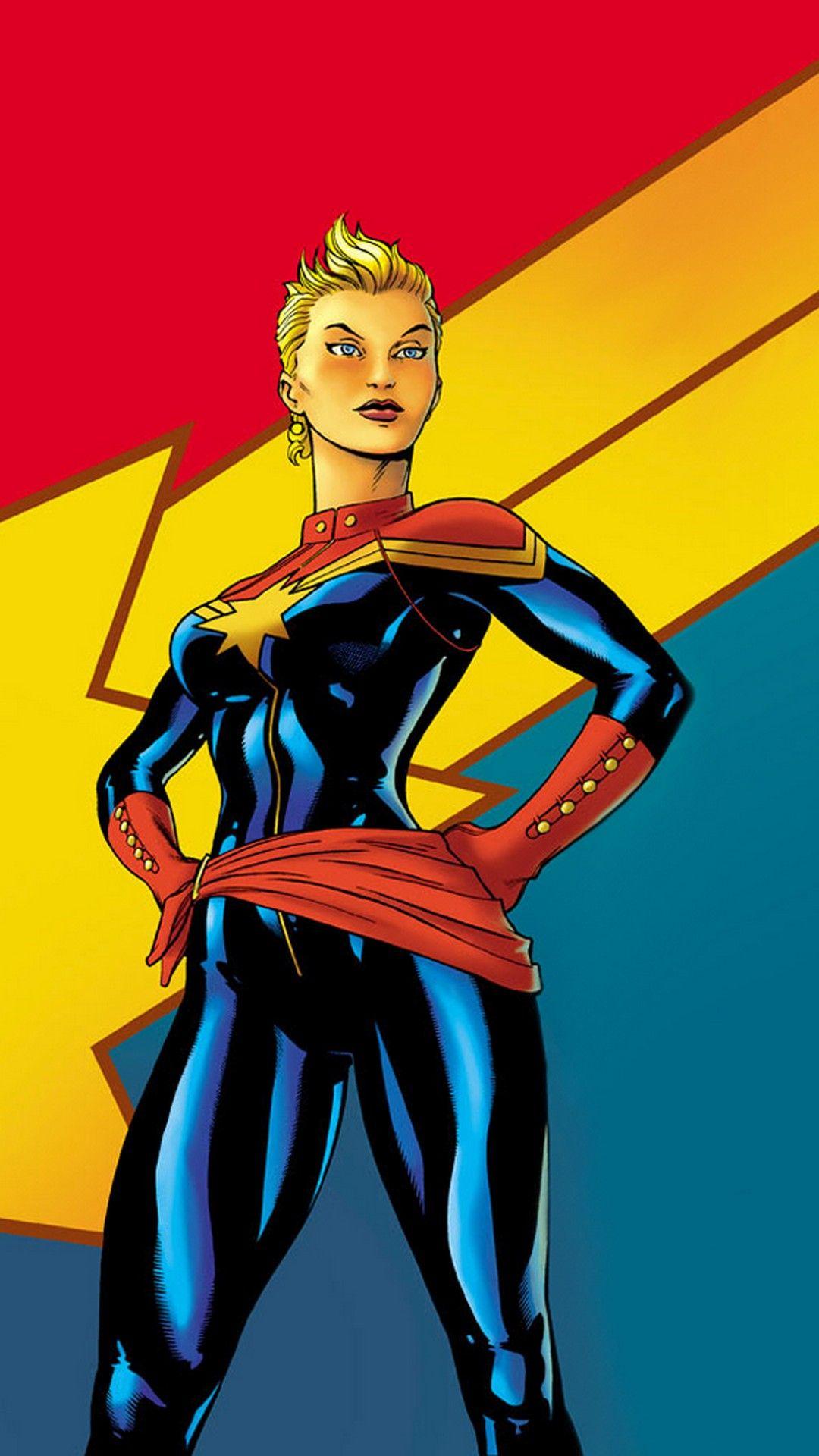 1080x1920 Captain Marvel Animated Movie Poster Movie Poster Wallpaper HD