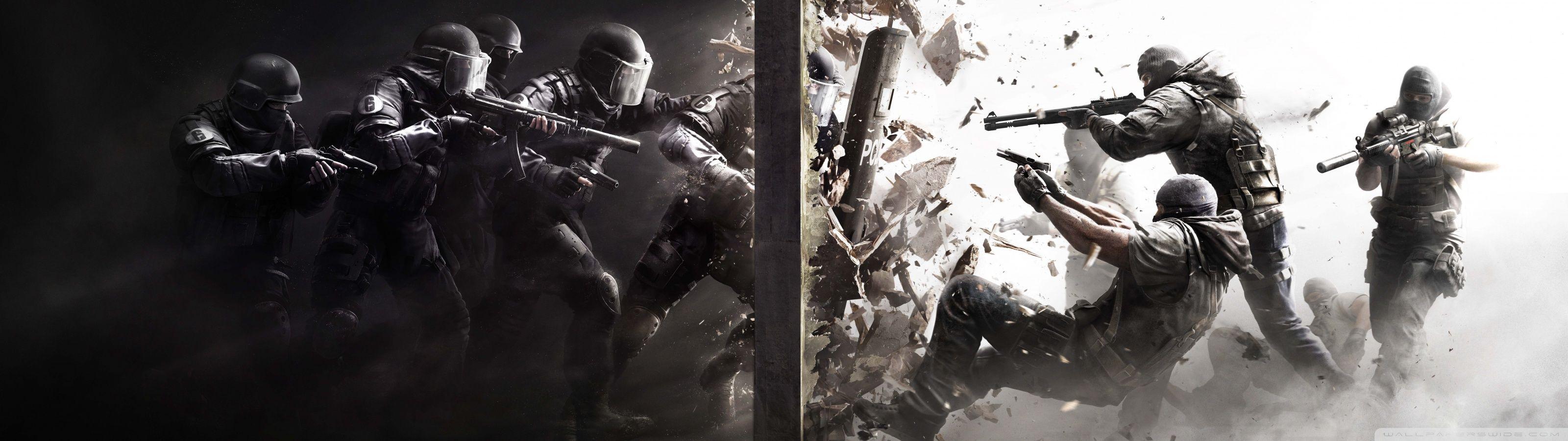 3200x900 Rainbow Six Siege Hintergrundbilder HD Wallpaper