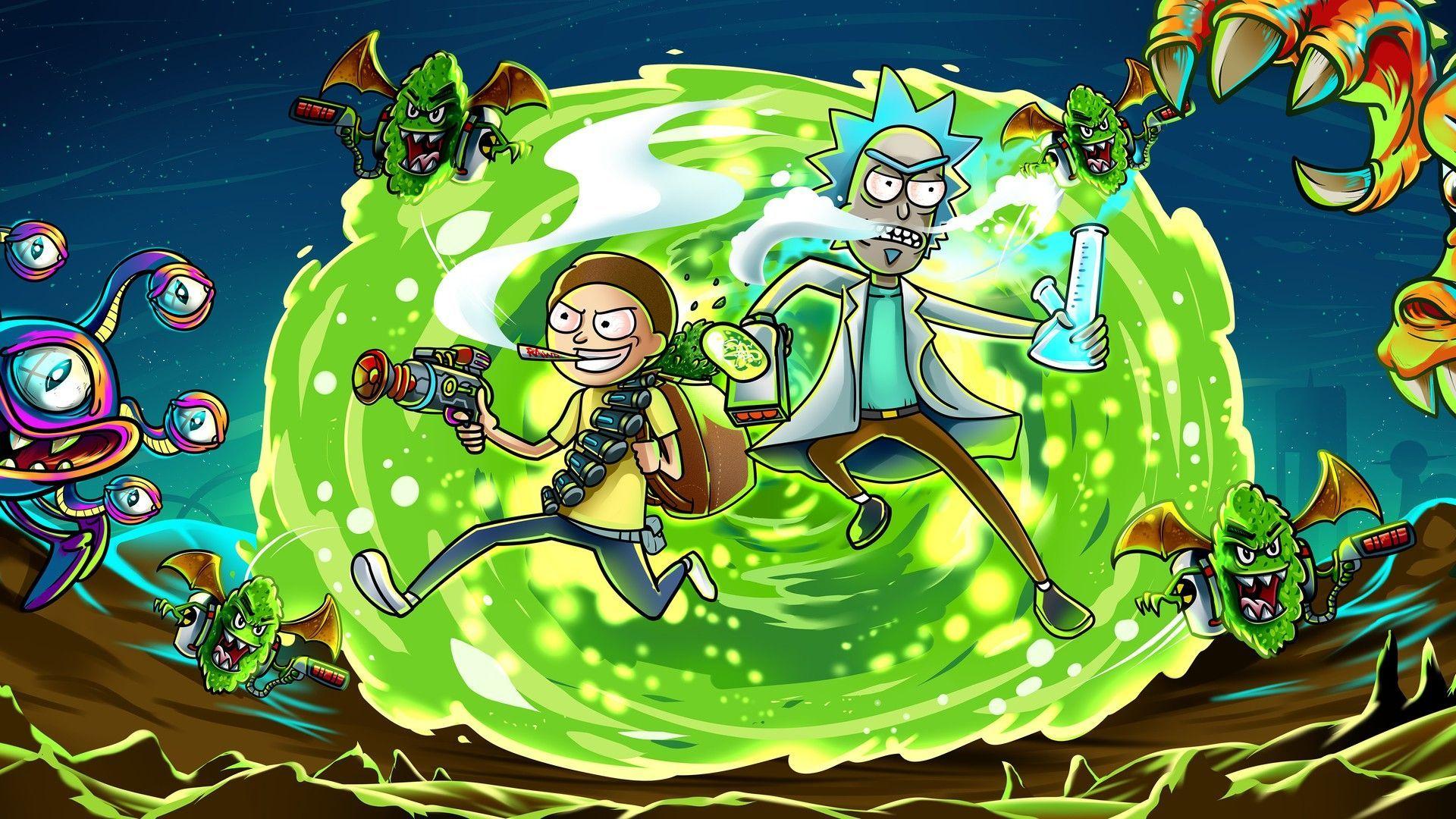 1920x1080 Movie Wallpaper Rick and Morty Movie Poster Wallpaper HD. Cartoon wallpaper, Rick and morty image, Rick and morty