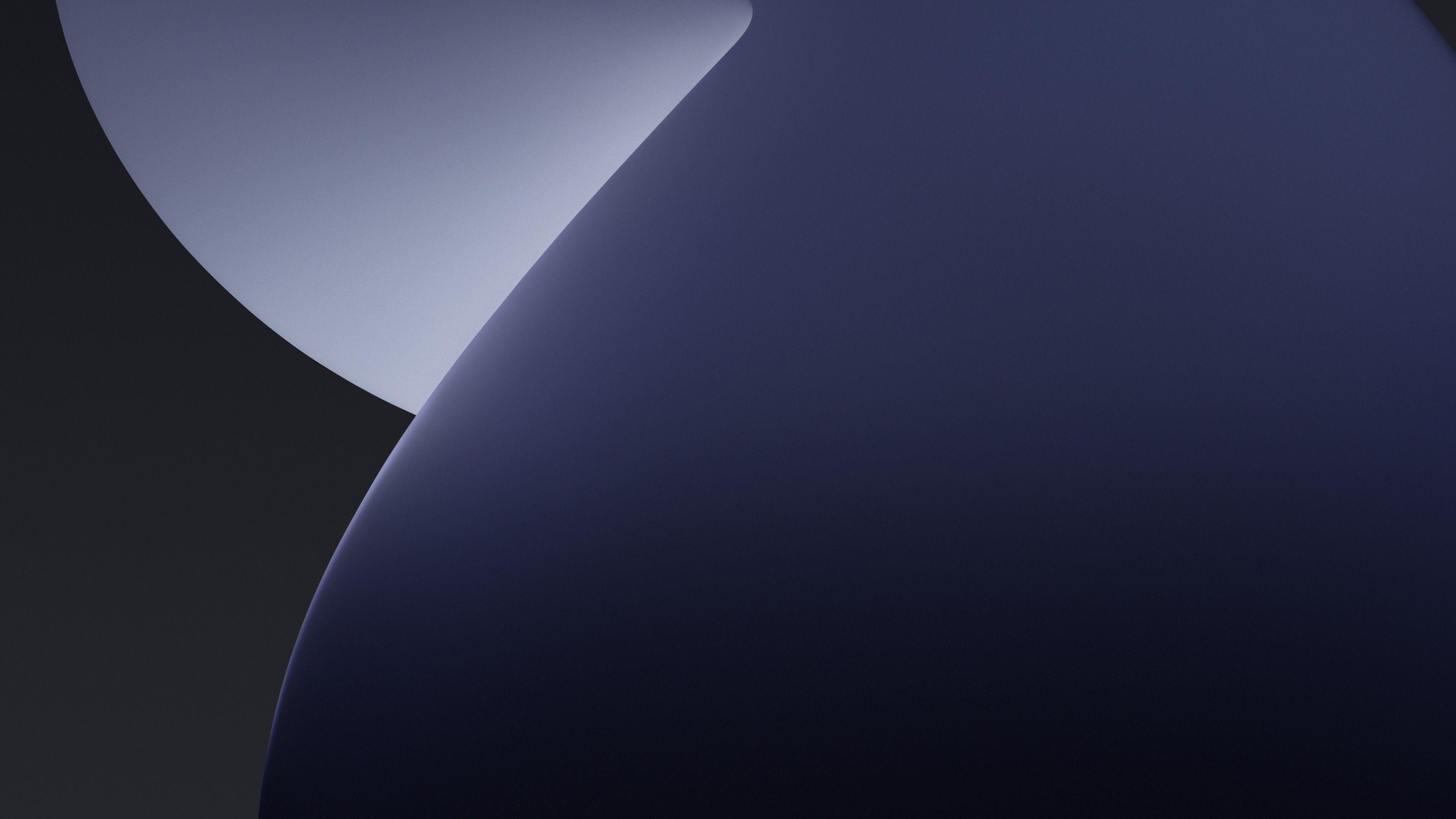 3840x2160 iPadOS 4K Wallpaper, Grey, Dark, Abstract, Gradients