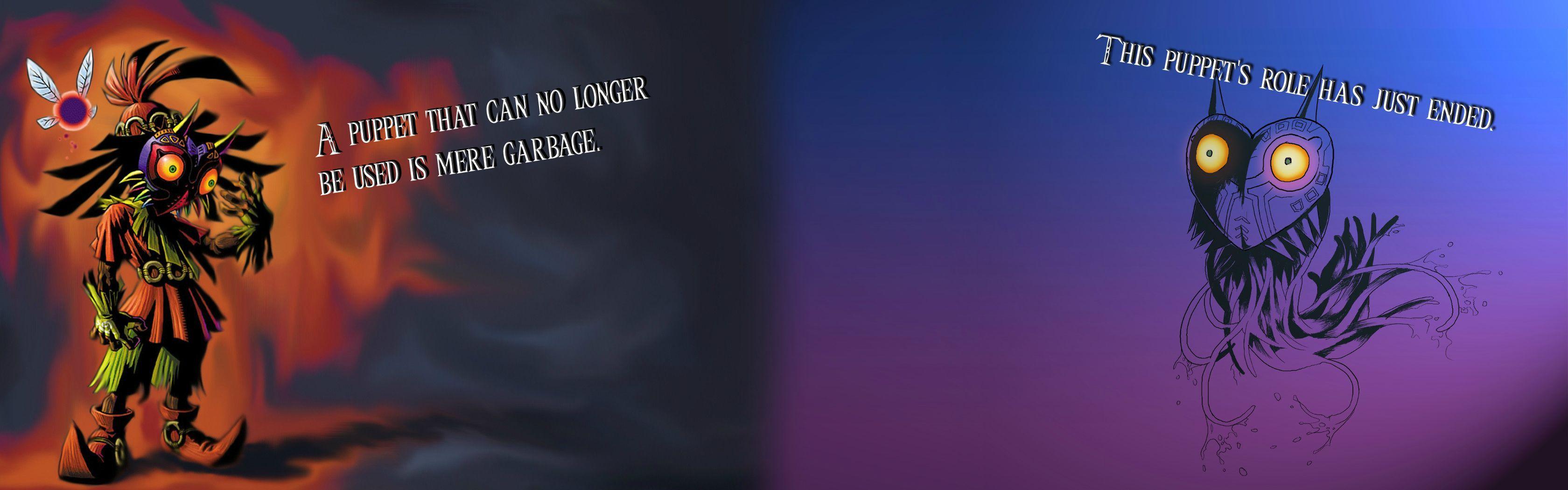 3360x1050 Majora's Mask DMW (Dual Monitor Wallpaper) (3360x1050)
